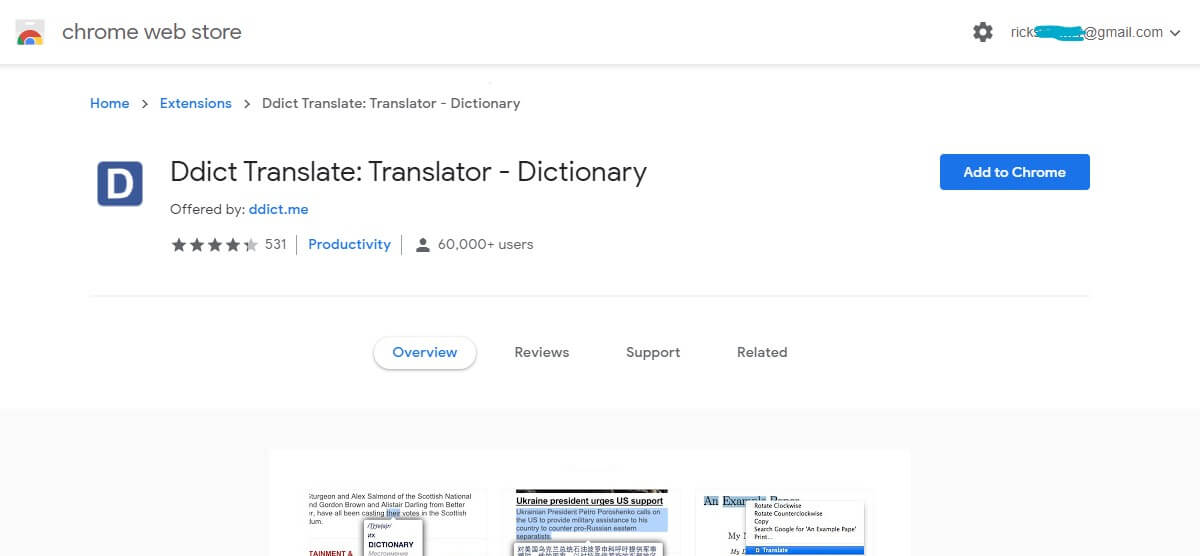translate extension